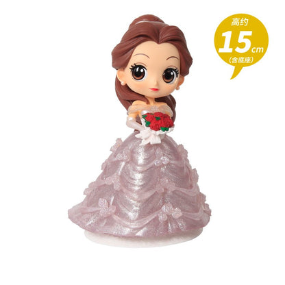 100% Em estoque Bandai BANPRESTO Qposket A Bela e a Fera ela Modelos Brinquedos Presentes Novo e não aberto