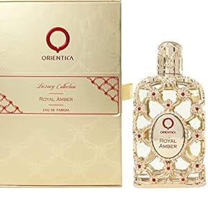 Orientica Amber Rouge 80ml Eau de Parfum Spray | Luxuosa Fragrância Unissex com Âmbar e Algas Marinhas perfumes mujer originales