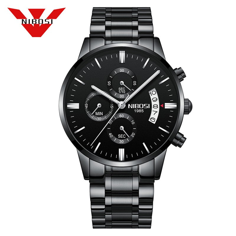 NIBOSI Mens Watches Top Brand Luxury Famous Men's Dress Watch Fashion Casual Military Quartz Wristwatches Saat Relogio Masculino