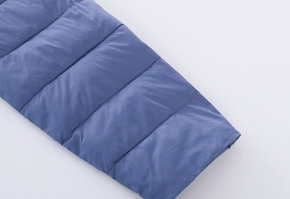 2025 New Lightweight Down Cotton Coat Women Autumn Winter Long Sleeve Slim Warm Parkas Female Portable Packable Ski Short Jacket