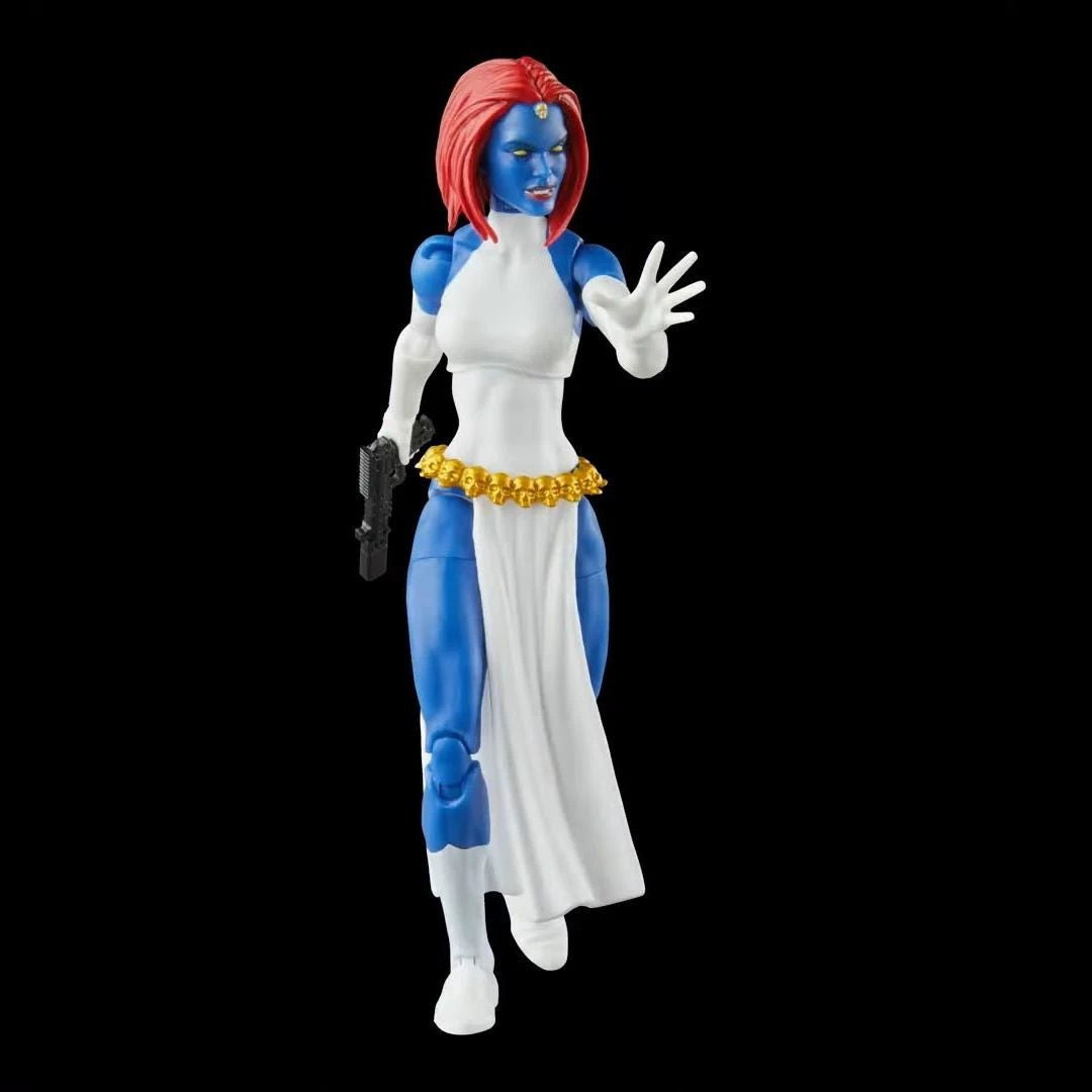 X-Men Uncanny Retro Mystique Target Exclusivo Boneco Articulado de 15cm Colecionável Figuras Inspiradas nos Quadrinhos X-Men Modelo de Brinquedo de Presente