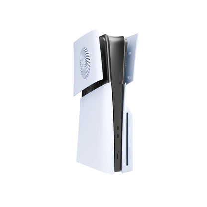 For PS5 Slim Case Top Cover Upper Cover, Replacement Panel Top Cover, with Heat Dissipation Holes