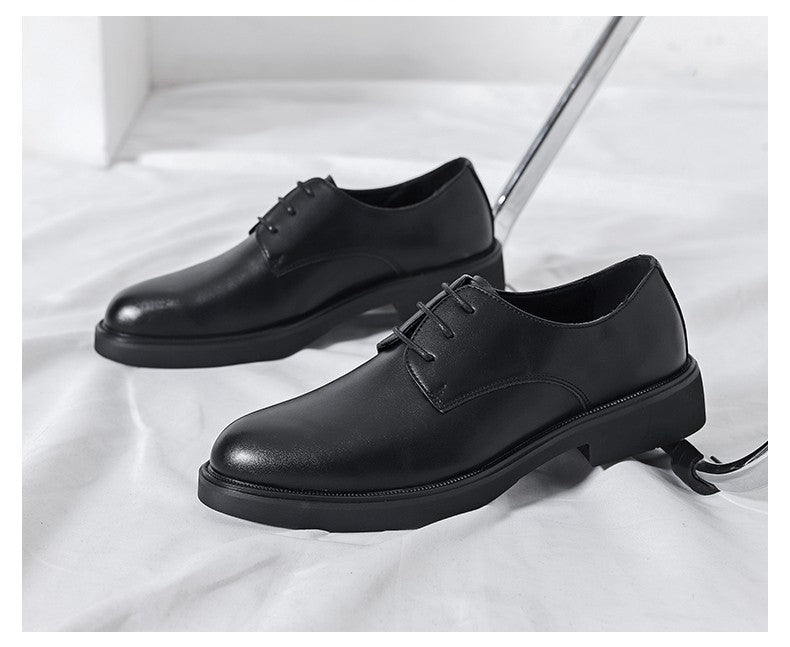Classic Brogue Office Leather Shoes Men Casual Business Leather Shoes Korean Formal Oxford Men's Dress Shoes