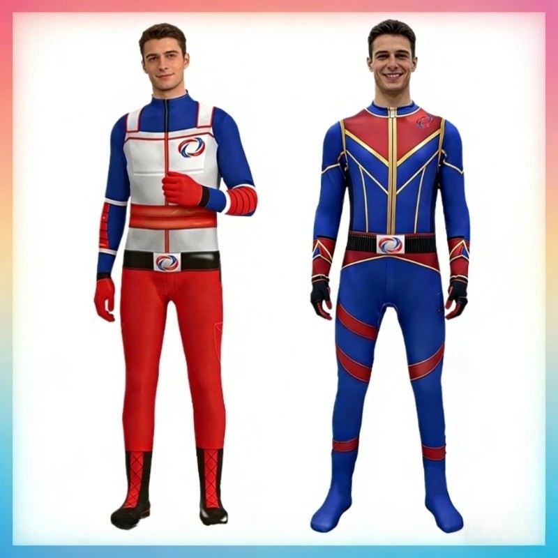 Henry Danger Cosplay Costume Kim Possible Jumpsuit Bodysuit Halloween Party Suit Masquerade Stage Performance Outfits
