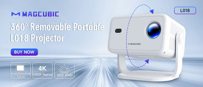 Magcubic 4K Android 11 Projector Native 1080P 390ANSI HY320 Dual Wifi6 BT5.0 1920*1080P Cinema portable Projetor upgrated HY300