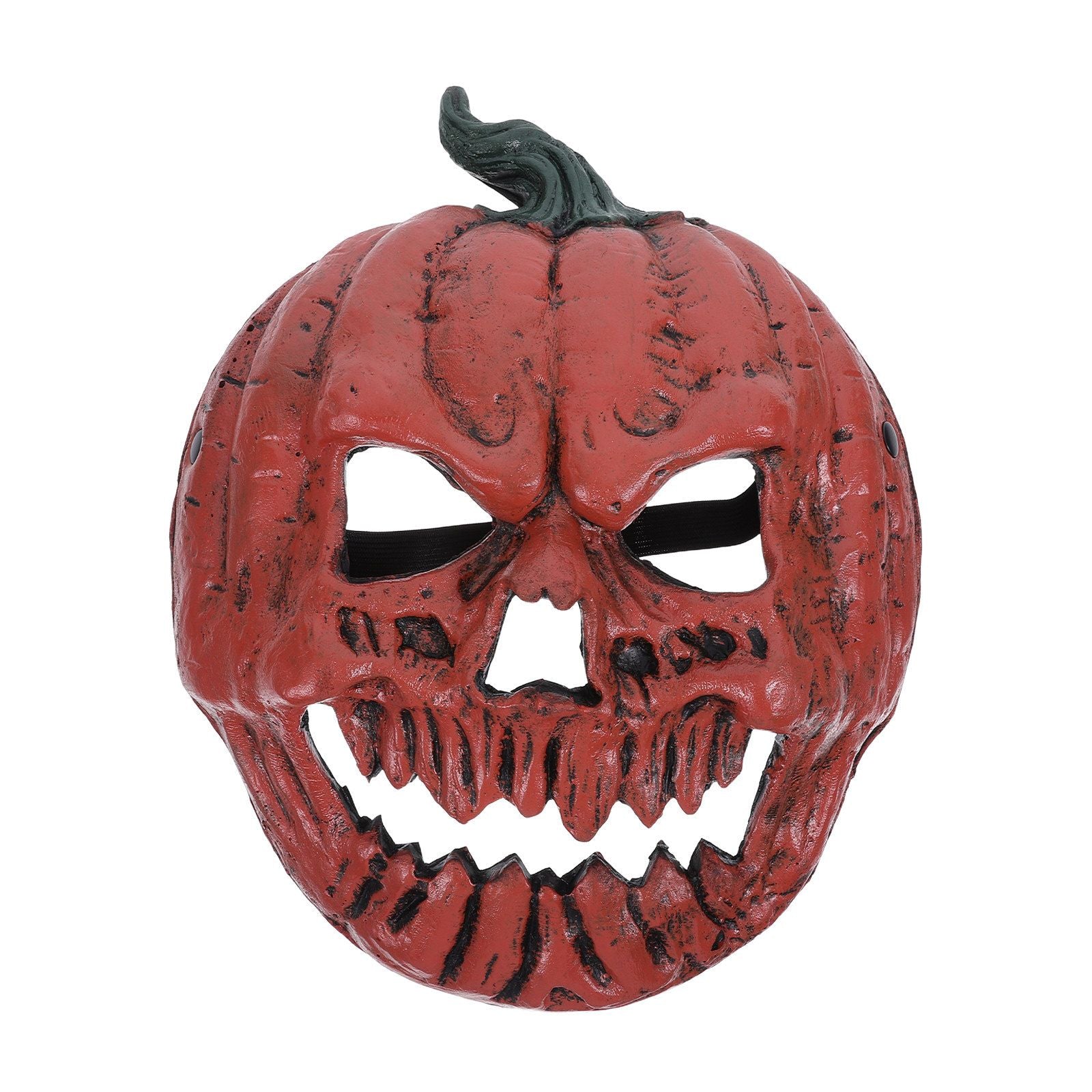 Halloween Pumpkin Mask for Face Realistic Costume Party Mask Scary Horror Pumpkin Dress-Up Face Masquerade Cover for Carnival