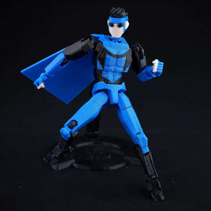 Boneco de Ação Multiarticulado 3D Impresso Dummy13 Homem-Aranha 9L3D Colecionável Marvel com Braços Articulados Boneco para Animação Stop Motion