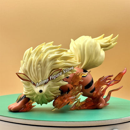 Pokemon Anime Figure GK Arcanine 9cm Action Figure Model PVC Collection Ornaments Statue Dolls Birthday Toy Gifts