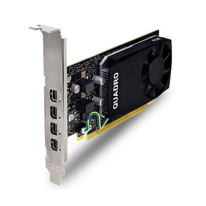 Leadtek Quadro P620 4GB GDDR5 Graphics Card 512 CUDA 80GB/s 4x mDP for CAD/Video Editing - Low Power 40W