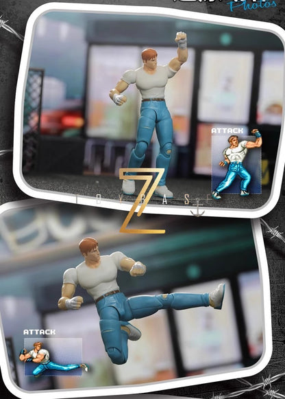 Pronta Entrega 52toys Capcom Final Fight Boneco de Ação 3.75 Polegadas Brinquedo Modelo Soldado Legal para Amantes de Jogos Decoração Menino Presente Surpresa