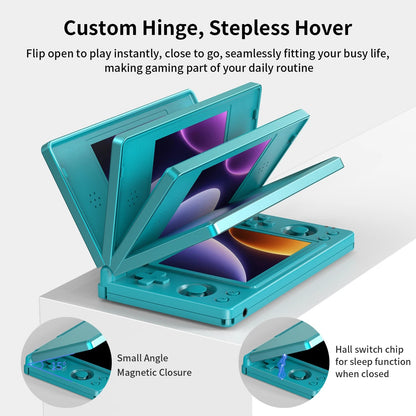 Anbernic RG DS Handheld Game Console 4" IPS Dual Screen Android 4000mAh Flip Video Games Player RGDS Android 14