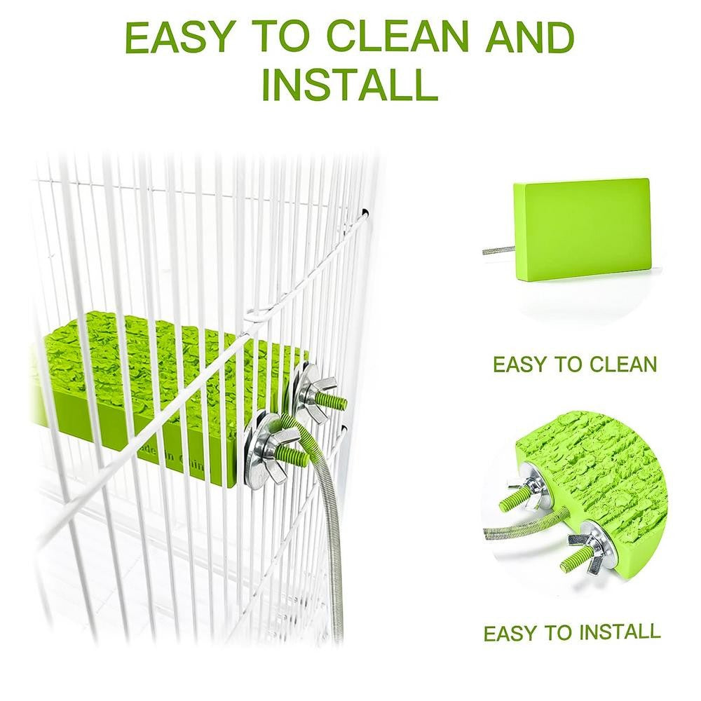 Aquecedor de Gaiola de Pássaros Thermo Perch Aquecedor de Papagaio Suporte de Aquecimento para Pássaros Aquecedor de Pássaros Anti Mordida Automático Snuggle Up para Calopsitas Periquitos