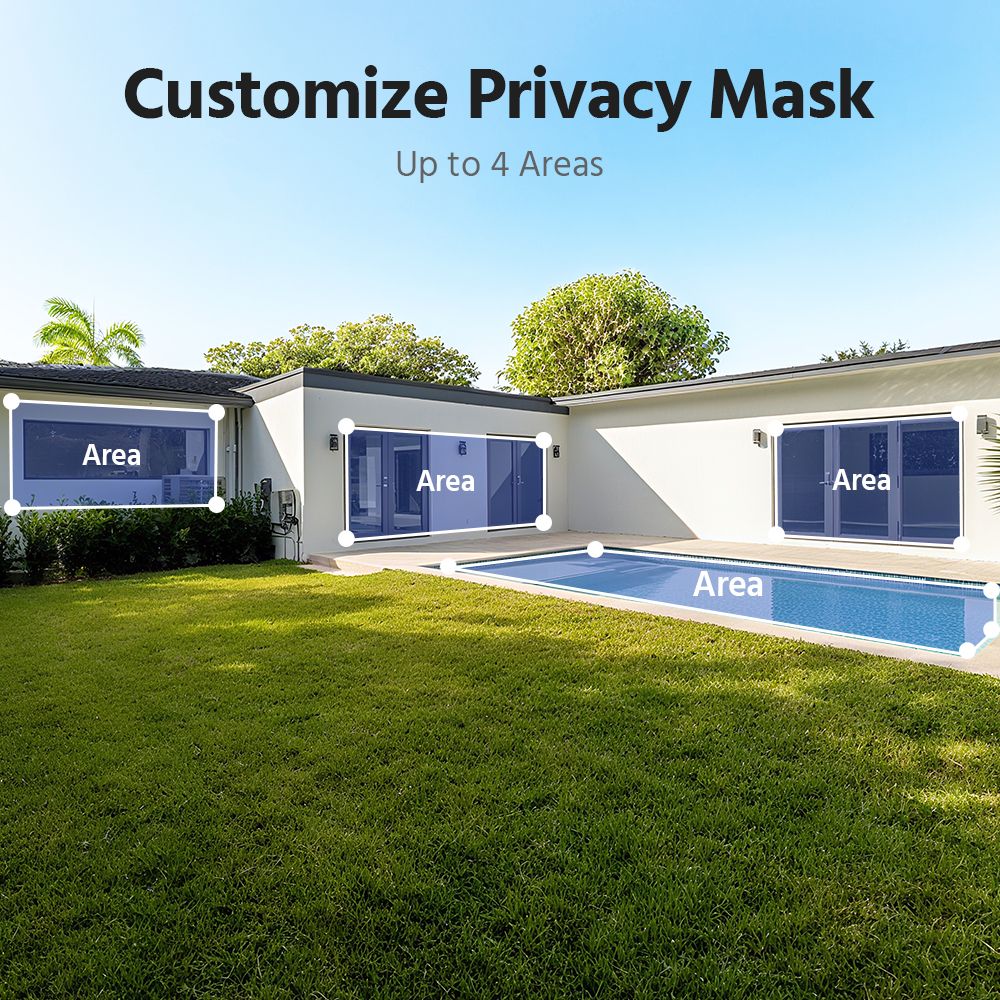 ANNKE 5MP Wireless Home Camera System 2PCS Cam Kit Security System Cameras PIR Human Detection 4CH Dual wifi Homebase