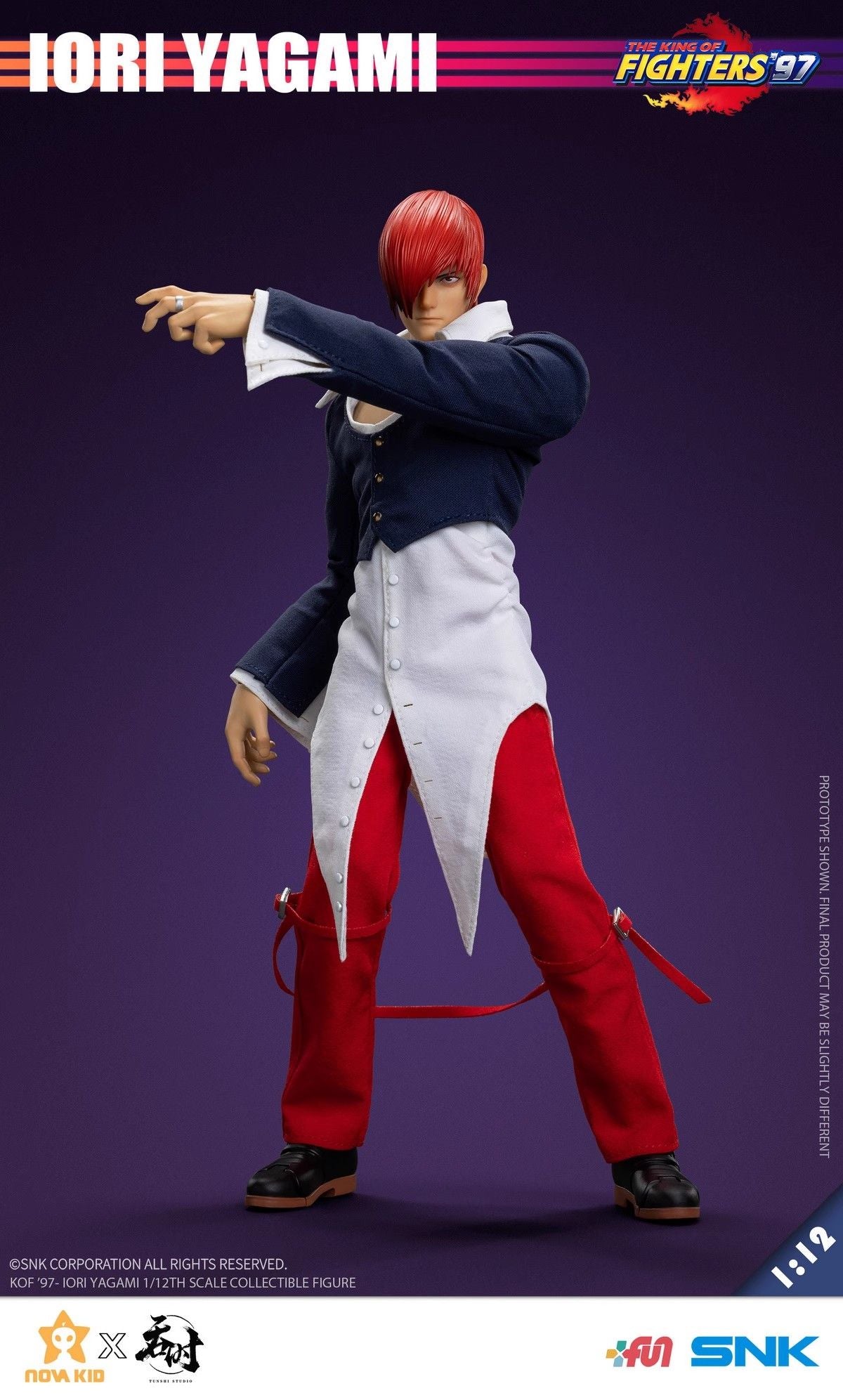 1/12 Rei Genuíno De Lutadores 97 SNK SHERMIE Ts-Xxz-008 Figuras De Ação De Terry Terryberg Modelo De Coleção Yagami Yuri Sakazak Brinquedo