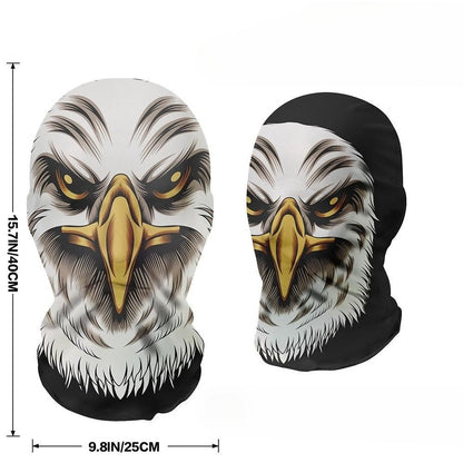 Skeleton Full Face Fashion Headgear, Breathable Mesh, Outdoor Riding, Holiday Disguise Headgear Mask