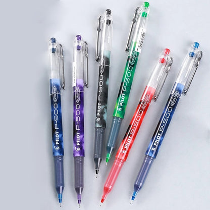1pcs Japan Pilot Gel Pen P500/P700 for Writing Exam 0.5/0.7mm Signature Direct Liquid Large Capacity School Office Supplies