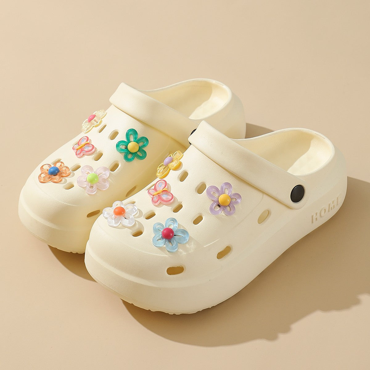 Chunky Platform Clogs Shoes for Women Thick Bottom Non Slip Beach Sandals Woman Summer 2025 Fashion EVA Sandals Slippers