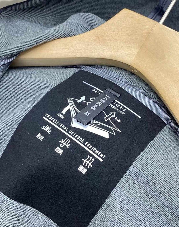ARC Outdoor Fashion Casual Skiing Men's Sports Plus Fleece Soft Shell British Style Fishing Retro Seamless Adhesive Jacket