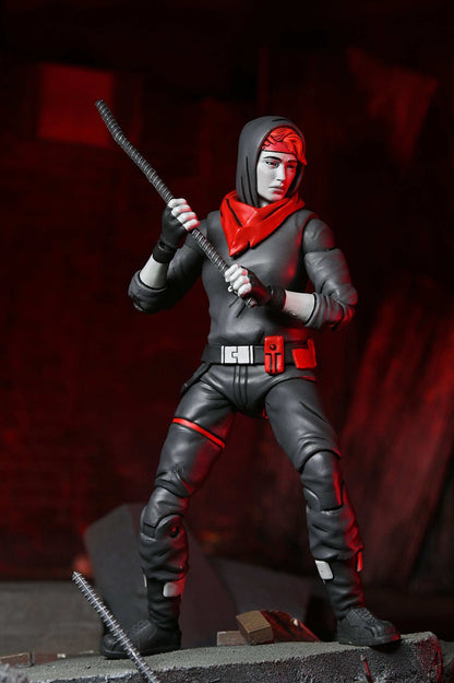 NECA 54408 TMNT The Last Ronin The Lost Years Ultimate April Nightwatcher Boneco de Ação de 7"