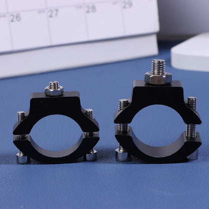 Suporte e Braçadeira para Para-choque – Ajustável para Farol de LED, Farol Auxiliar e Faróis de Milha de Motocicleta