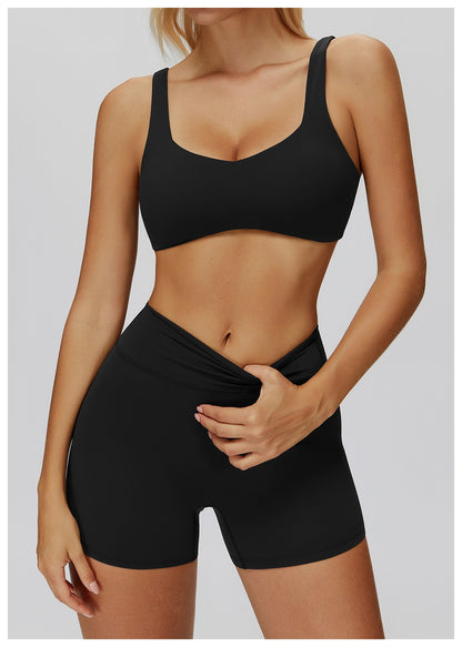 Yoga shorts, women's fitness shorts, running shorts, fitness shorts, gym push up exercise shorts, cycling shorts