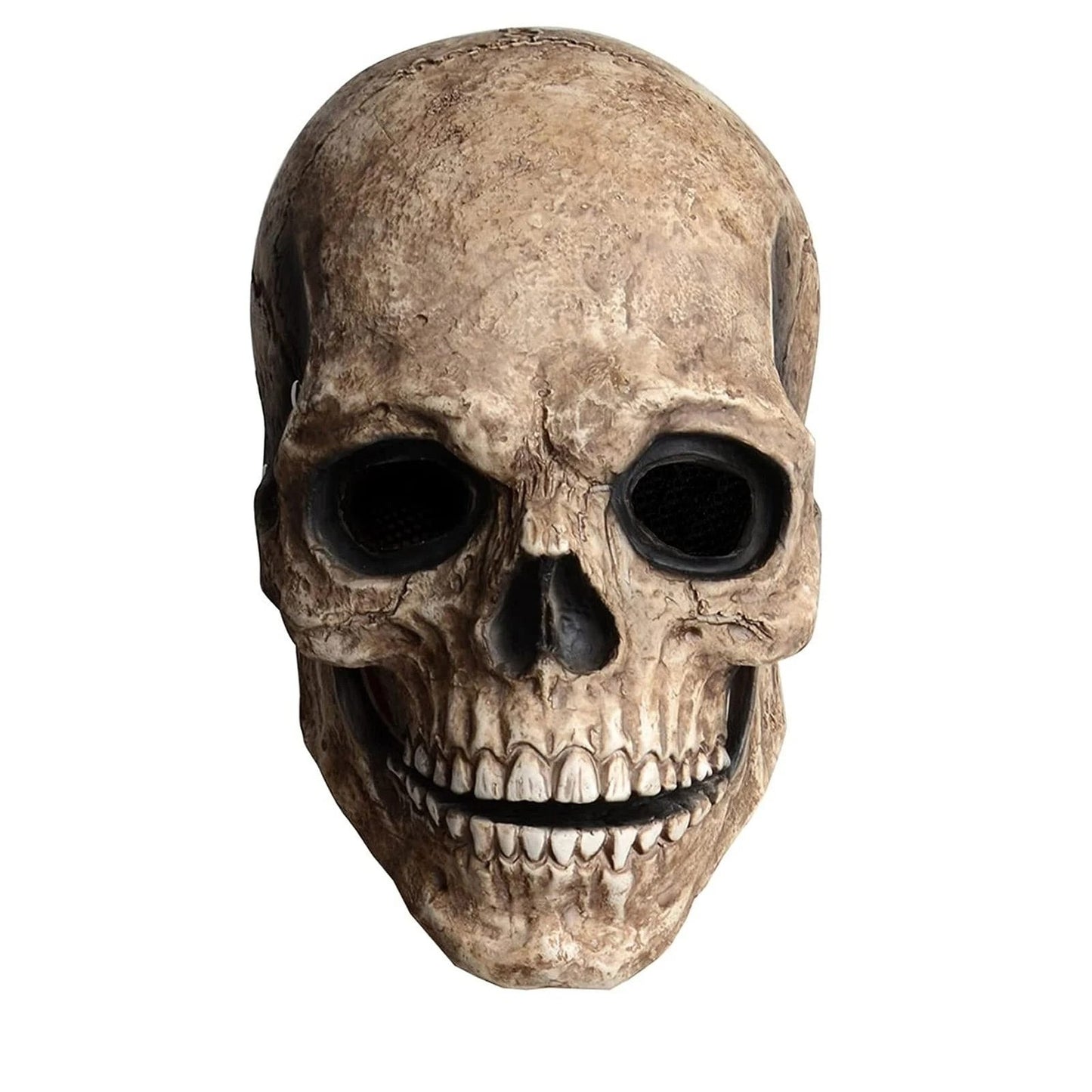 Full Head Skull Helmet Breathable Movable Jaw Mask Halloween Skull Mask Comfortable Skull Mask For Cosplay Haunted House