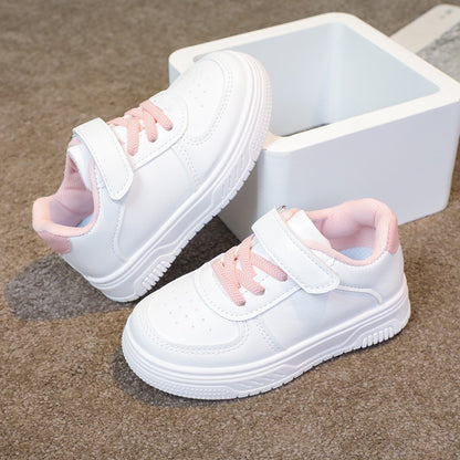 2025 Girl shoe spring Autumn Boy White Shoe Casual Running kid Shoe Anti Slip Soft Sole Sneaker kid tenis Hot selling item