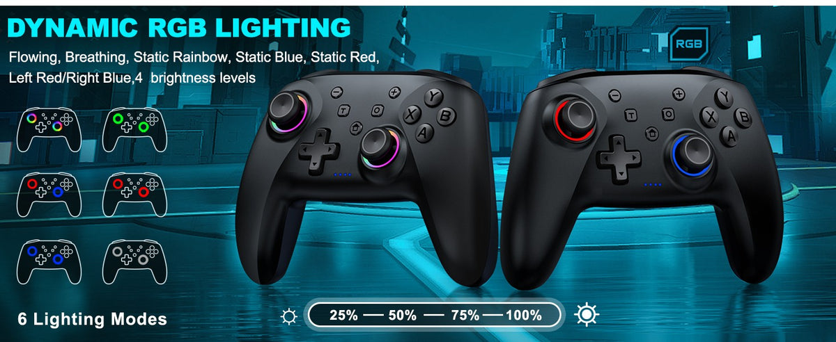 BEBONCOOL Wireless Controller for Switch 2 with Joystick Double Vibration Compatible for Switch OLED/Lite Switch Remote Gamepad
