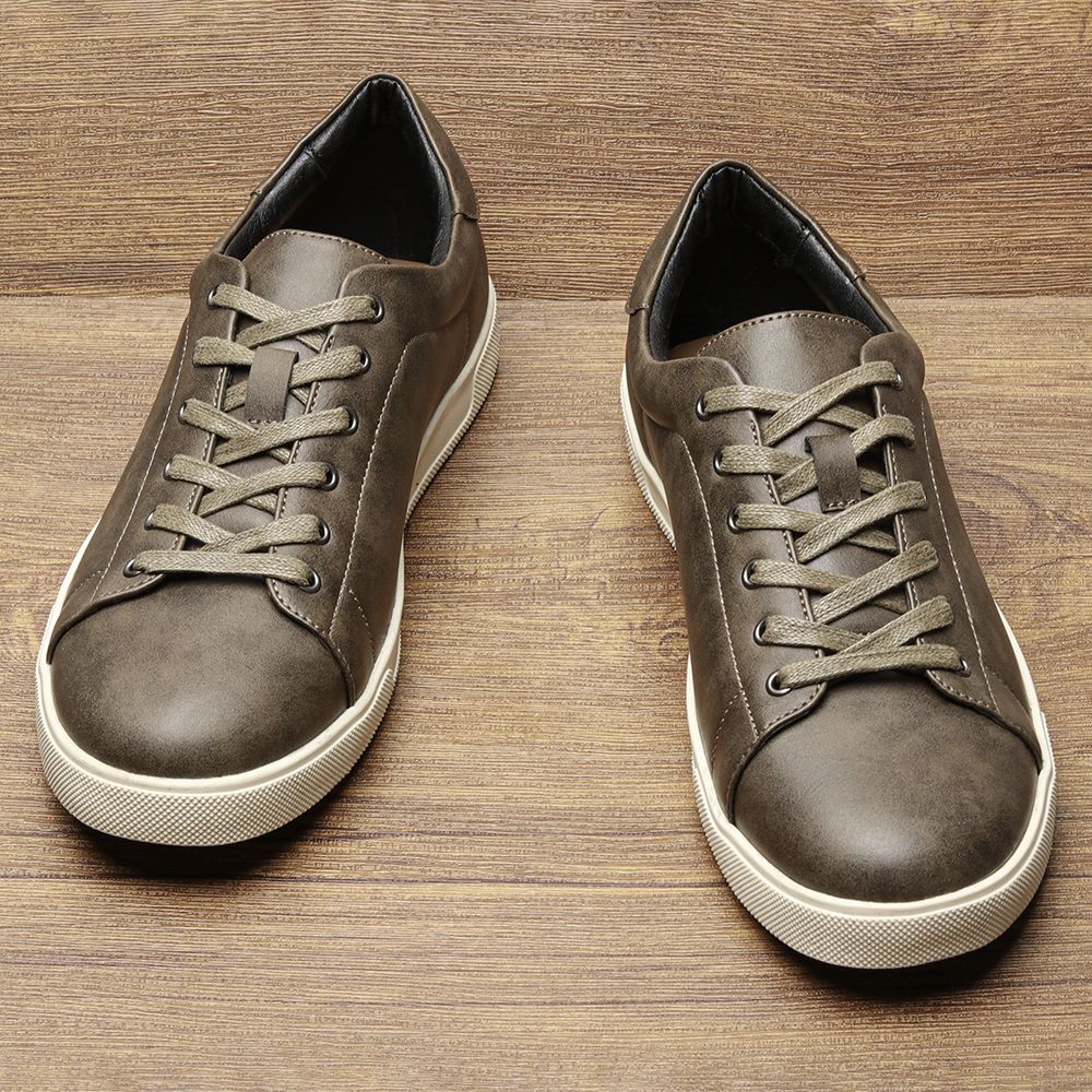 Men's casual shoes 2025 brand fashion comfortable leather shoes men
