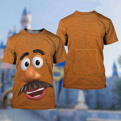 Disney Toy Story Woody Cosplay 3D Print T-shirt Men's Women's Casual Short Sleeve Tops Summer Fashion Cartoon Oversized T shirt