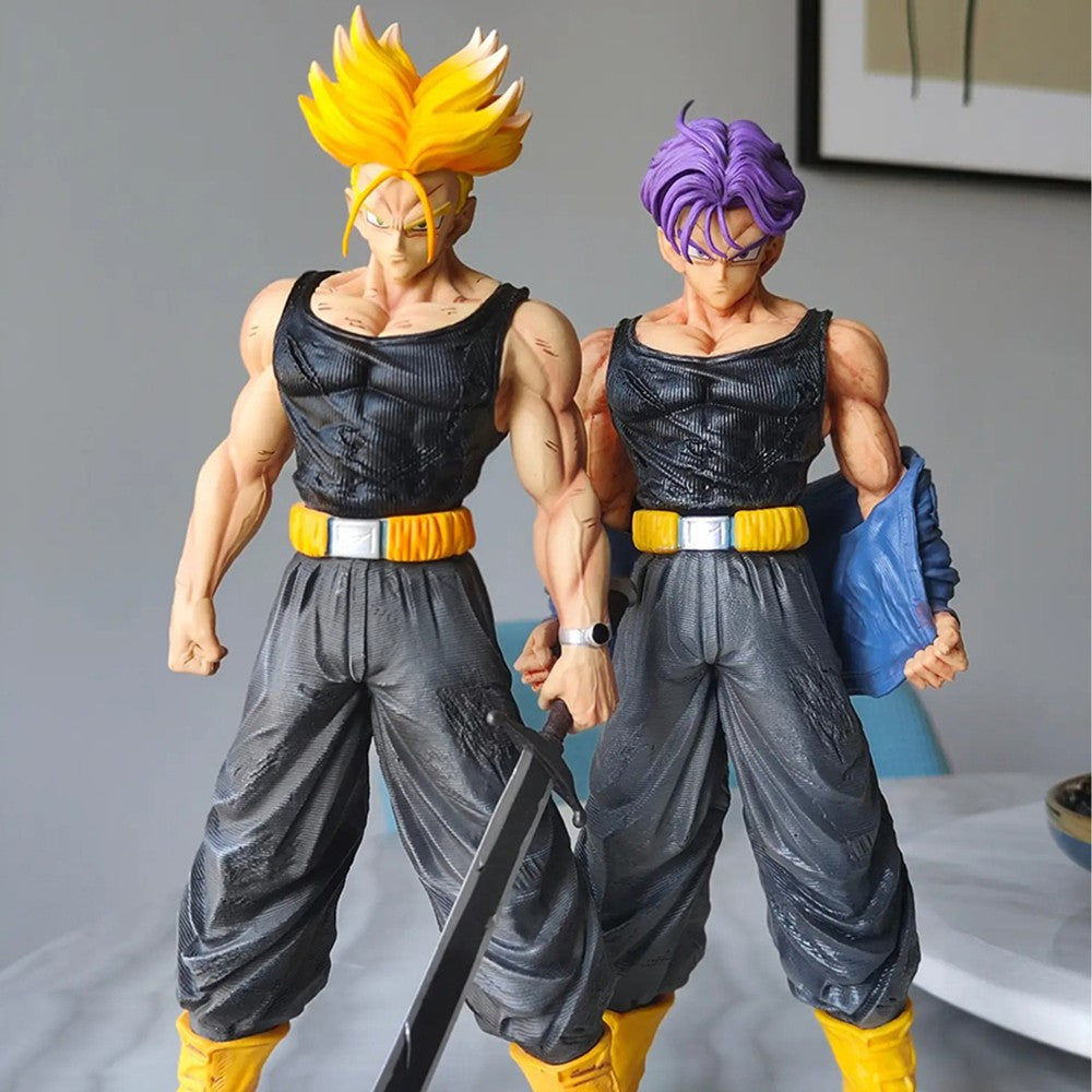 Bonecos de anime grandes de Dragon Ball do Rei Macaco, modelos de ornamentos periféricos, modelos de ornamentos de presente Gojita Begit Saiyajin