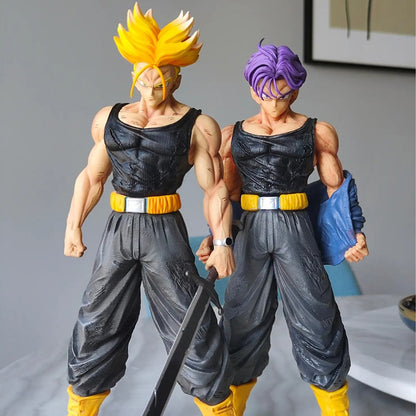 Bonecos de anime grandes de Dragon Ball do Rei Macaco, modelos de ornamentos periféricos, modelos de ornamentos de presente Gojita Begit Saiyajin