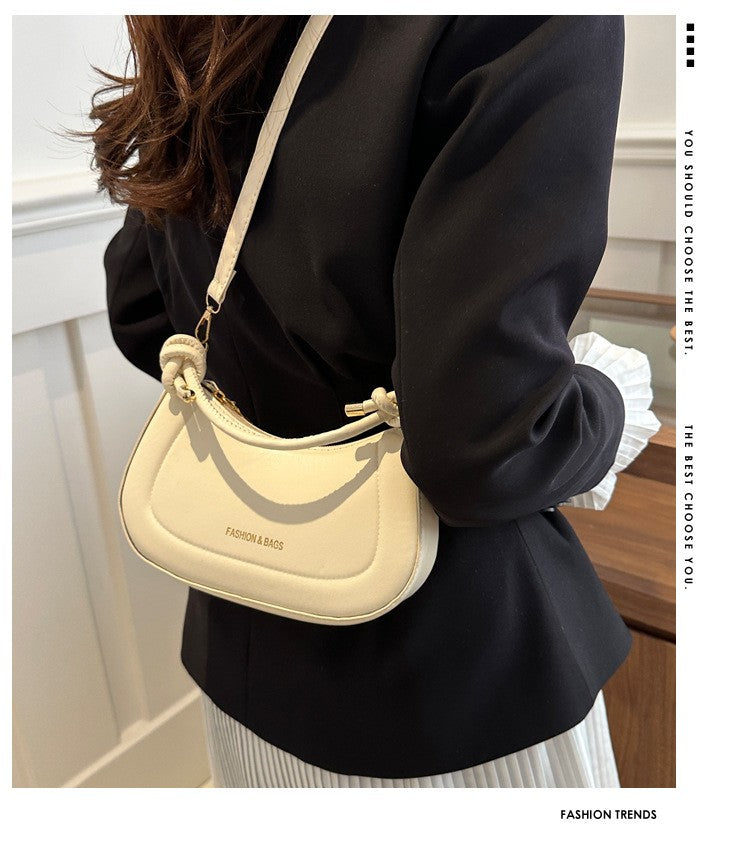 French Luxury Fashion Women's Bag Handbags Ladies Solid Color High-end Texture Versatile Shoulder Bag for Woman