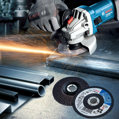 Disco de Polimento BOSCH 125MM Para Madeira/Metal Ferramentas Acessórios para Esmerilhadeira Remoção de Tinta Ferrugem 1 UNIDADE