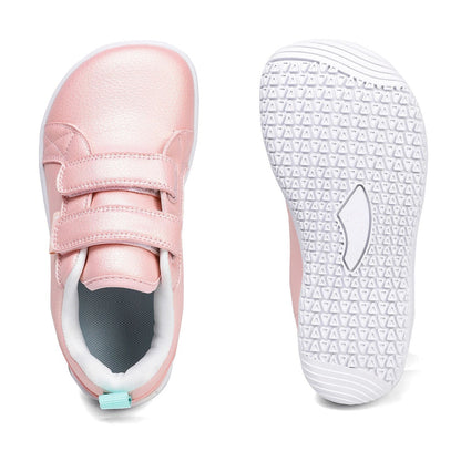 Boys Girls Casual Shoes Kids Wide Toe Barefoot Sneakers Youth Lightweight  Artificial Leather Walking Flats Skate Non Slip