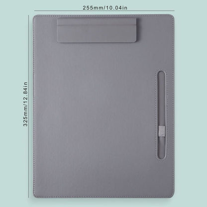 A4 leather writing clip, business folder, data book, office storage menu clip, contract book clip, music score clip