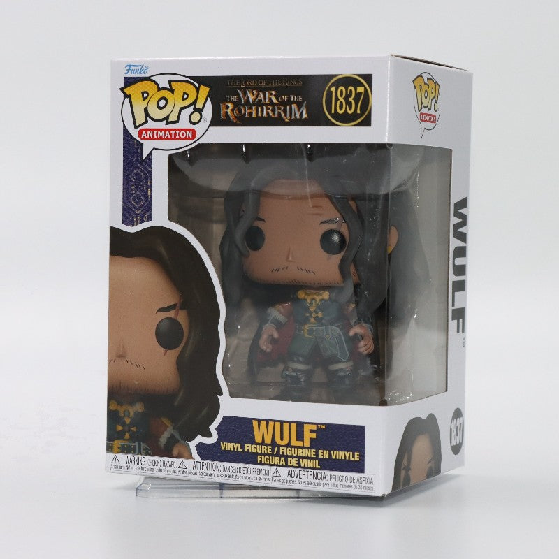 Funko Pop Original A Guerra dos Rohirrim #1837 Boneco de Ação Wulf Boneco de Vinil Brinquedos Modelo Presente para Crianças