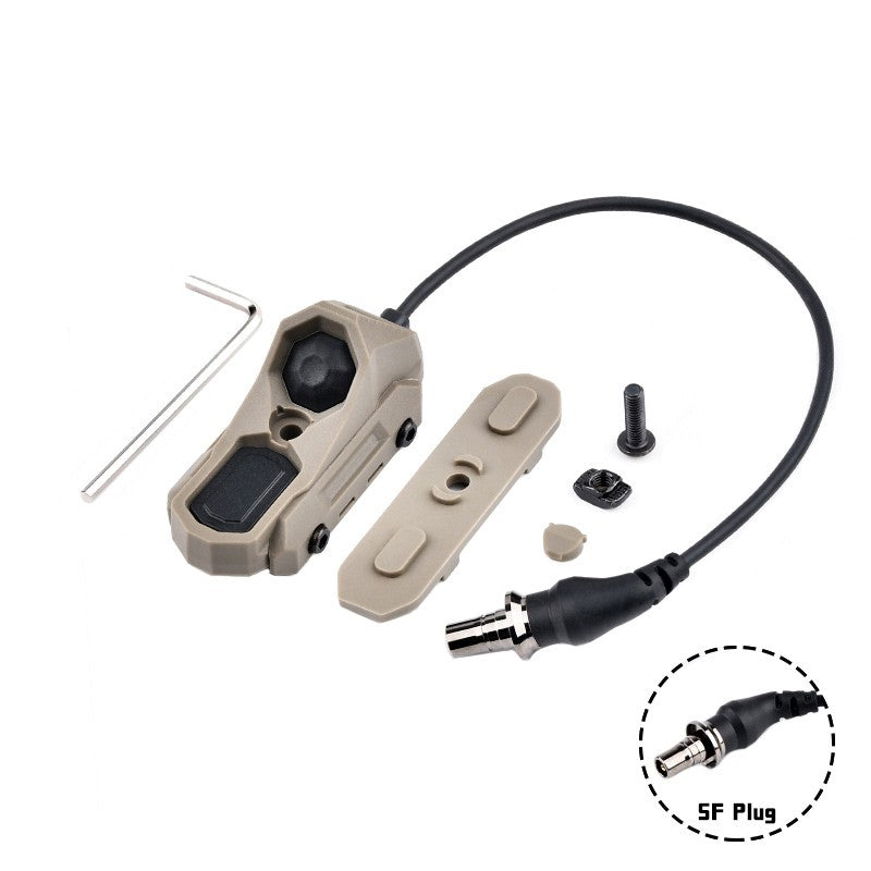 Tactical Surefir SF M300 M600 Flashlight Strong Light AXON Switch Fit 20mm Picatinny Rail Airsoft Outdoor game Toy lamp
