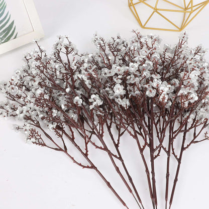 3/5 Pcs Artificial Baby's Breath Fake Flowers for Home Wedding Party Table Arrangements Farmhouse Decoration Faux Gypsophila