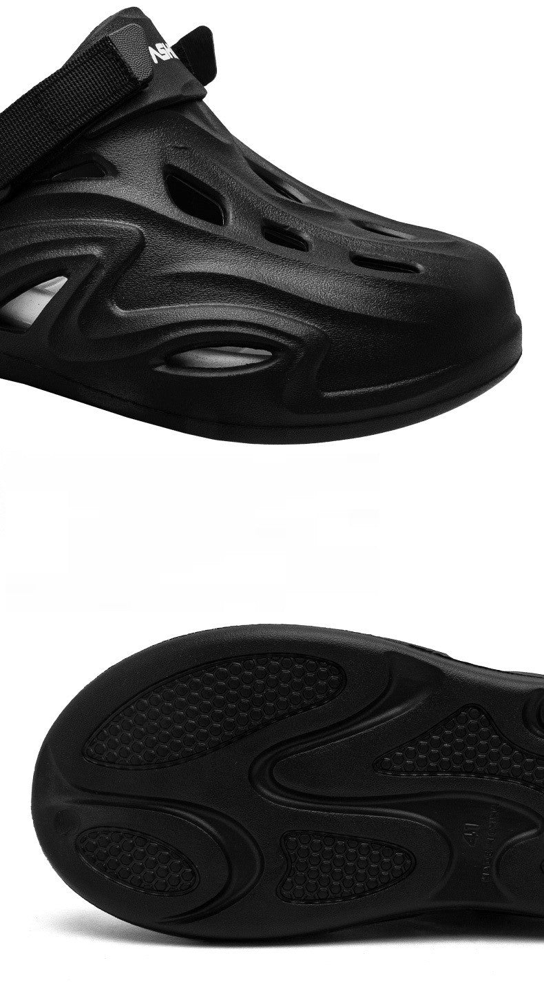 Slip-On Comfortable Ultra-Light Work Shoes, Oil-Proof, Dirt-Resistant, Waterproof, Non-Slip Chef Shoes, Sandals and Slippers