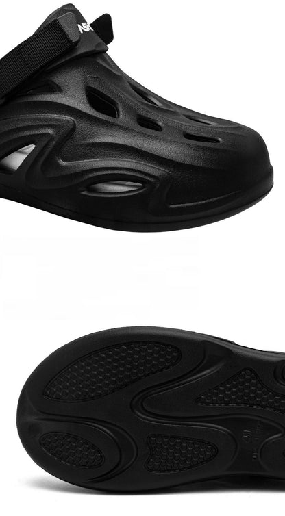 Slip-On Comfortable Ultra-Light Work Shoes, Oil-Proof, Dirt-Resistant, Waterproof, Non-Slip Chef Shoes, Sandals and Slippers