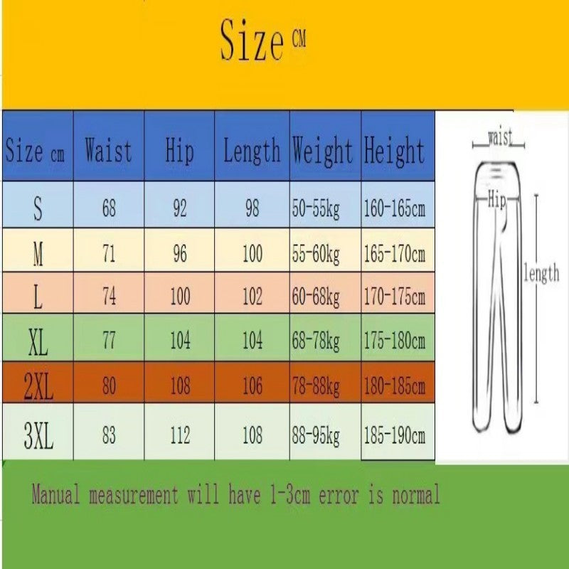 High-quality men's new printed running pants for autumn and winter in 2025, casual sportswear for outdoor running
