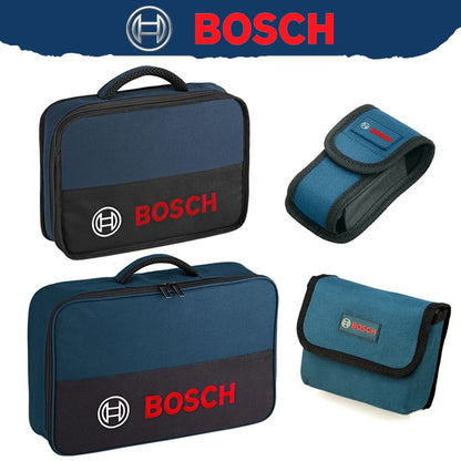 Bolsa de Ferramentas BOSCH para Armazenamento, Manutenção Portátil, Lona Espessa, Robusta, Durável, Kit Eletricista