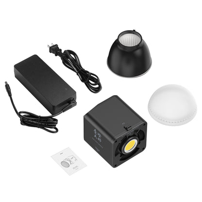 Ulanzi ML100RGB | ML100Bi 100W COB Video Light Full Color | 2700K-6500K Bi-Color Photography Studio Light for Shot Livestreaming