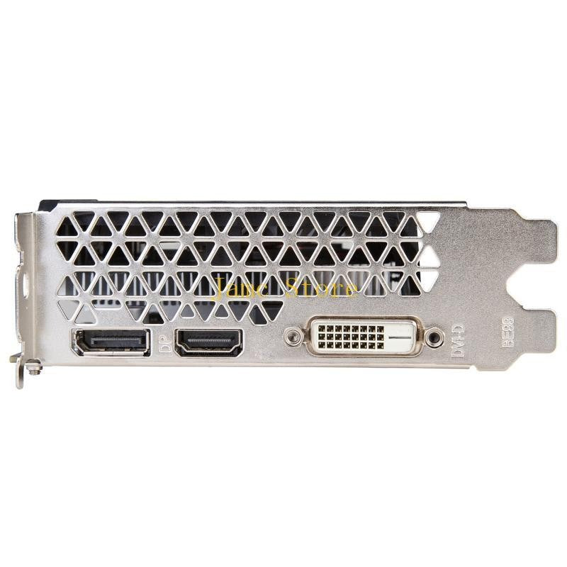 LX0B Computer Graphic Card 1050TI 4GB GDDR5 128 Bit PCIE HDMI-Compatible+DP+DVI with Twin Cooling Fan