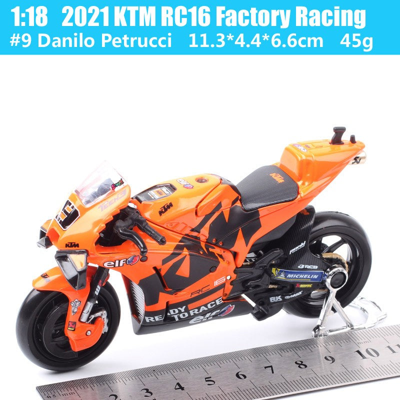 1/18 Maisto KTM RC16 Redbull Ducati GP21 GP22 GP23 GASGAS Honda RC213V Repsol Yamaha YZR-M1GP Moto Modelo de Corrida