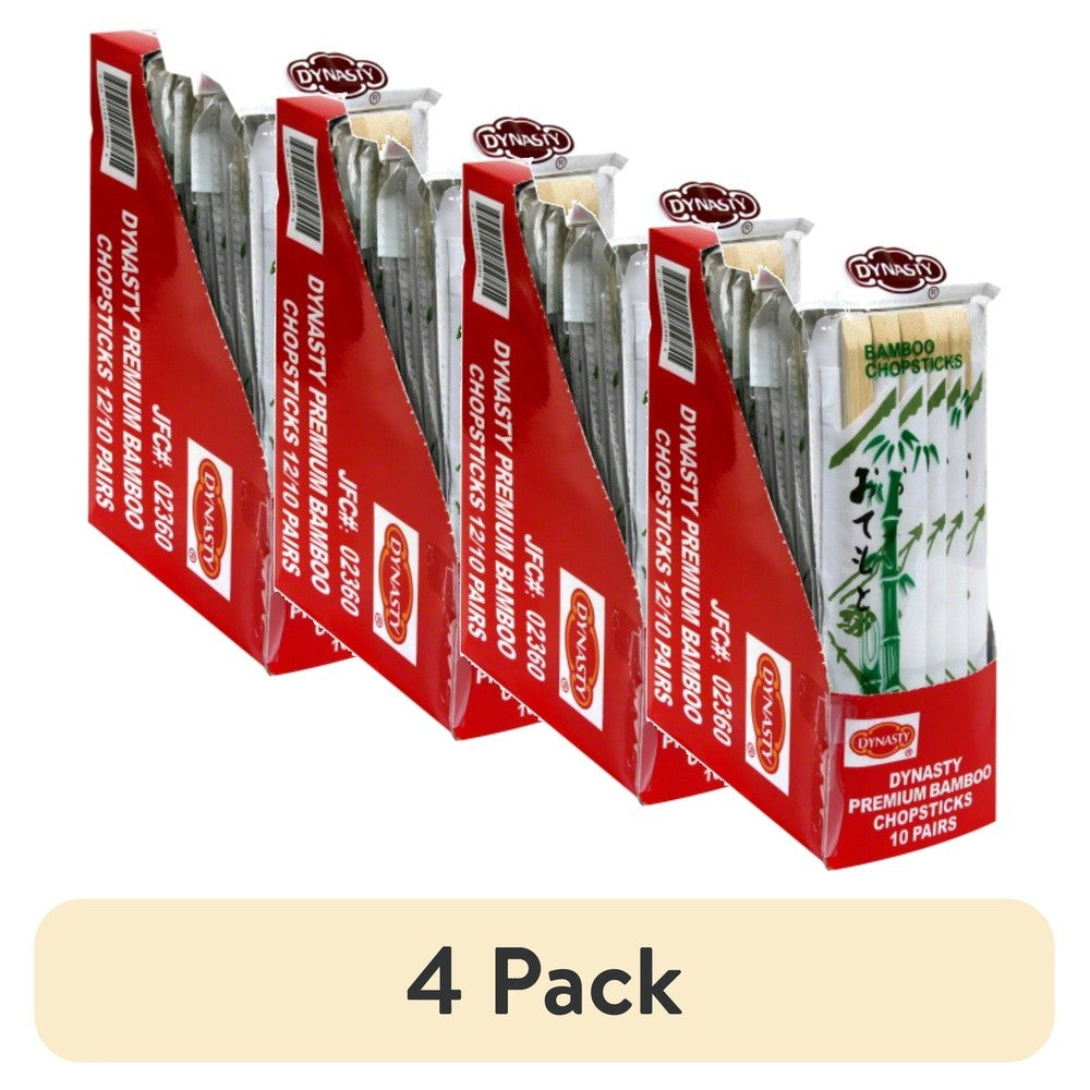 Hashis de Bambu Ecológicos Utensílios Pacote com 12 Duráveis Biodegradáveis Culinária Asiática Sushi Macarrão Arroz Uso Diário Leve