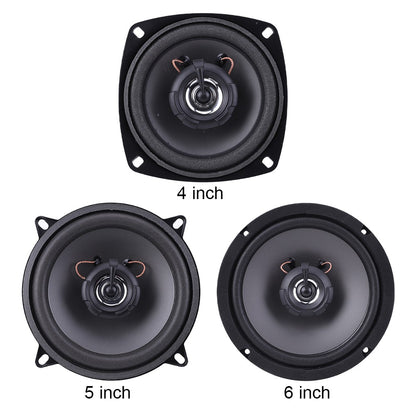 Subwoofers Coaxiais HiFi de 4/5/6 Polegadas para Carro Áudio Automotivo HiFi Música Alto-falante de Carro de Frequência Total Estéreo 300W 400W 500W Alto-falantes de Carro