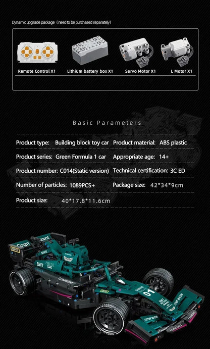 MOC42171 blocos de construção de desempenho Carro de corrida super modelo de montagem de carro MOC blocos de construção Brinquedos de presente para adultos