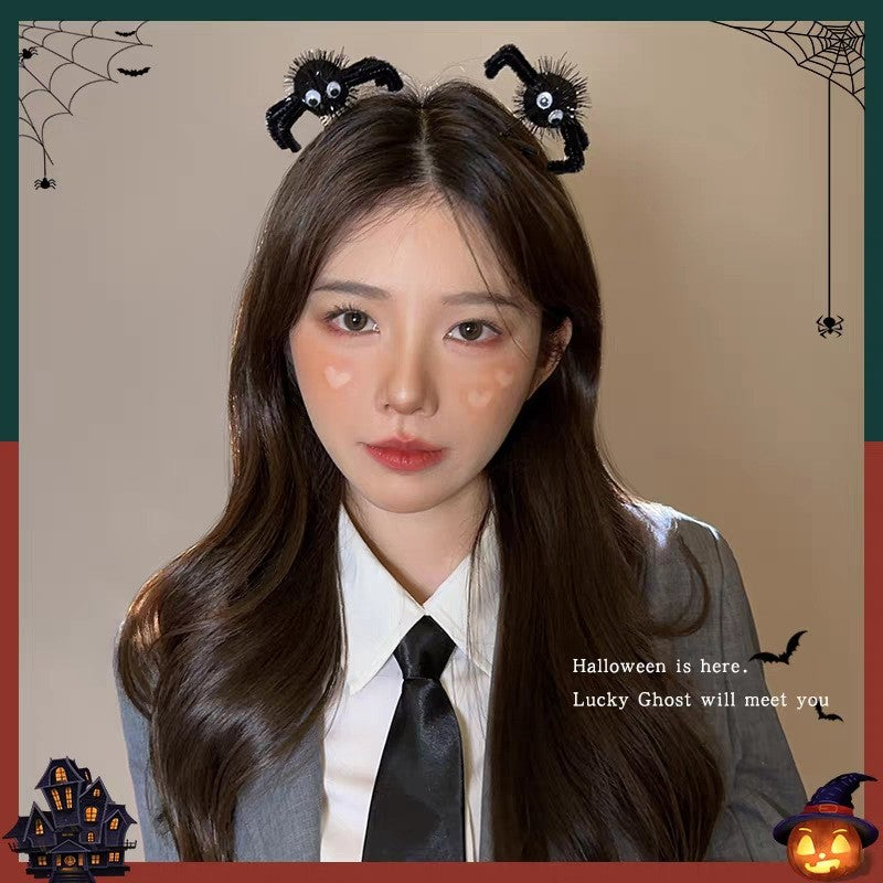 Halloween Hair Pins Party Hair Accessories Spider Hairband Halloween Decorations 2026 Day of The Dead Party Favors Gifts
